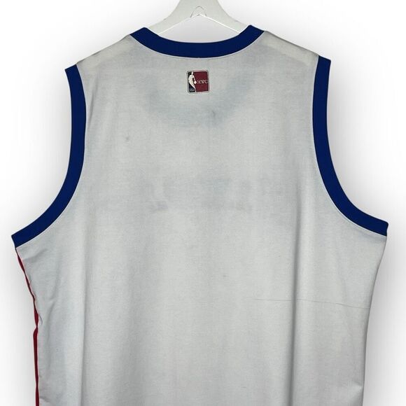 Philadelphia Sixers Basketball Jersey Hardwood Classics Majestic NBA Men’s 2X - Picture 5 of 11